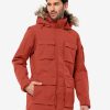 GLACIER CANYON PARKA - intense rust
