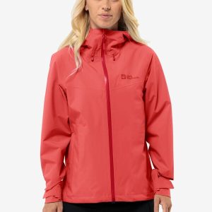 HIGHEST PEAK 3L JKT W - Vibrant Red