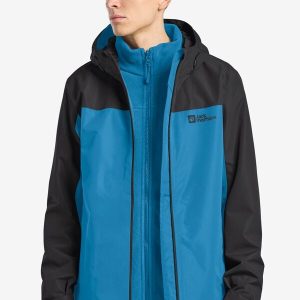 TAUBENBERG 3IN1 JKT M - aurora blue