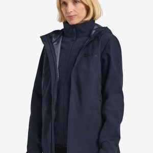 MOONRISE 3IN1 JKT W - night blue