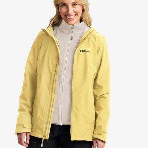 MOONRISE 3IN1 JKT W - lemon ice