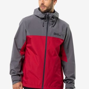 WEILTAL 2L JKT M - Red Glow