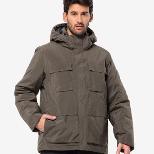 TEXTOR UTILITY JKT M - cold coffee