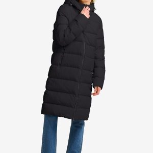 FROZEN PALACE COAT W RDS - black