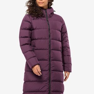 FROZEN PALACE COAT W RDS - berry jam
