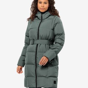 FROZEN LAKE COAT W RDS - slate green