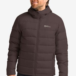 ATHER DOWN HOODY M RDS - peat