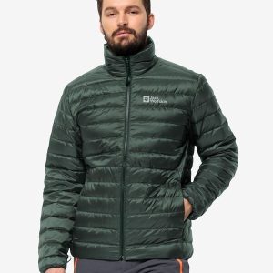 PILVI DOWN JKT M RDS - black olive