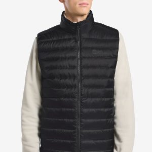 PILVI DOWN VEST M RDS - black