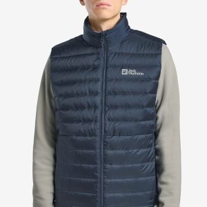 PILVI DOWN VEST M RDS - midnight sky