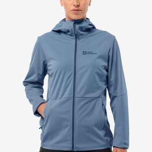 FELDBERG HOODY W - Elemental Blue