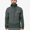 ALPSPITZE HOODY M - slate green