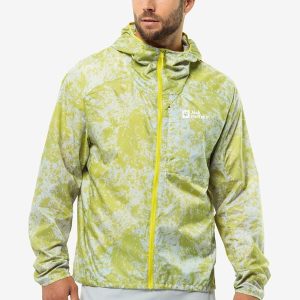 PRELIGHT WIND JKT M - Grid Camo Firefly