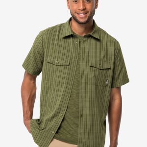 THOMPSON SHIRT MEN - Bay Leaf Check