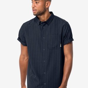 EL DORADO SHIRT MEN - Night Blue Checks