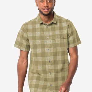 HIGHLANDS SHIRT M - Bay Leaf Check