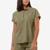 KARANA SHIRT W - Bay Leaf