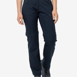 ACTIVE TRACK ZIP OFF PANTS W - night blue