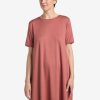 TRAVEL DRESS - mineral red heather