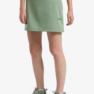 HIKING ALPINE SKORT W - eucalyptus