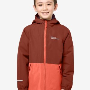 SNOWY DAYS JACKET K - intense rust