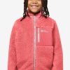 ICE CURL JACKET K - sunset coral