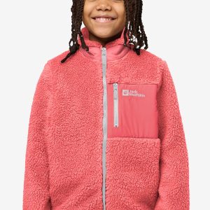 ICE CURL JACKET K - sunset coral