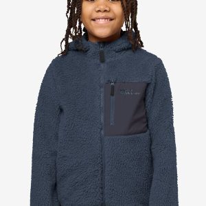 ICE CURL HOOD JACKET K - midnight sky