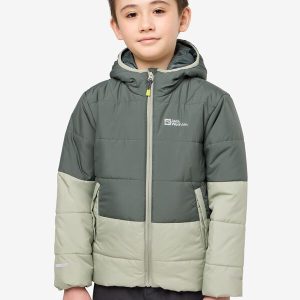 TWO HILLS INS JACKET K - slate green