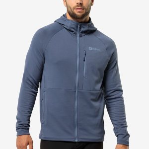 KOLBENBERG HOODED FZ M - Evening Sky