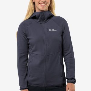 KOLBENBERG HOODED FZ W - Graphite