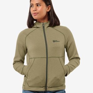 FERNWEH HOODED JKT W - Bay Leaf