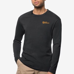 ESSENTIAL LONGSLEEVE M - black