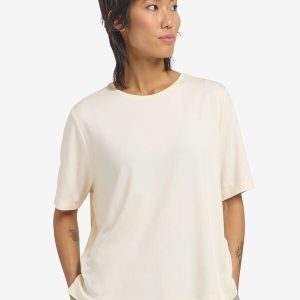 TRAVEL T W - cotton white heather