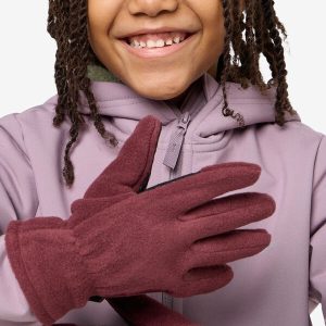 FLEECE GLOVE K - boysenberry