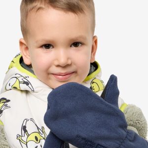 FLEECE MITTEN K - night blue