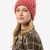 HIGHLOFT KNIT BEANIE W - red coral