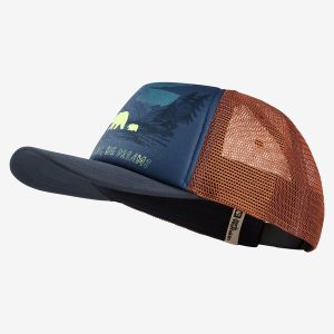 ANIMAL MESH CAP K - PRINT evening sky