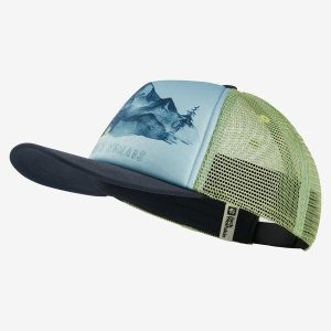 ANIMAL MESH CAP K - PRINT soft jade