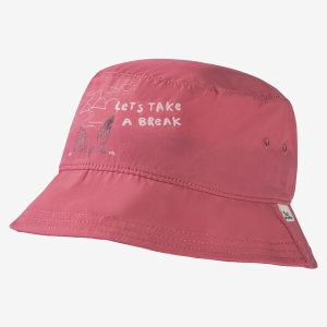 AT HOME BUCKET HAT K - soft pink