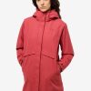 BAYLIGHT 3IN1 COAT W - red coral