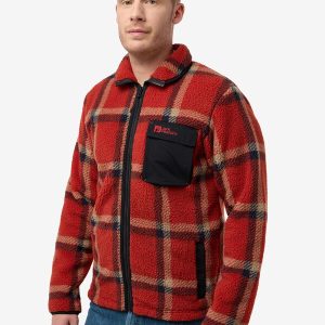 FELSLICHT CHECK JKT M - intense rust