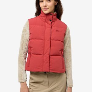 NORDLICHT VEST W RDS - red coral
