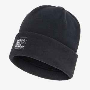 SMILEYWORLD TEEN BEANIE - granite black