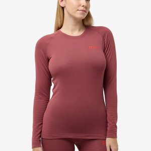 INFINITE WARM LS W - red ochre
