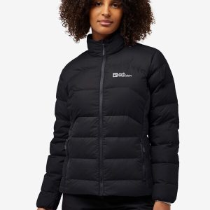 ATHER DOWN JKT W RDS - black