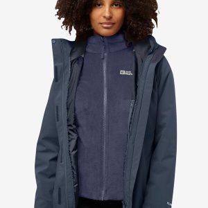 ROTWAND 3IN1 JKT W - midnight sky