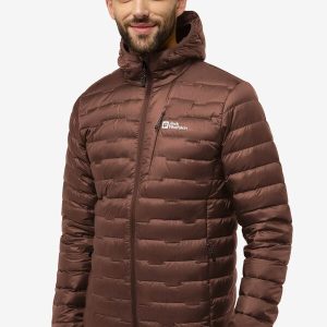 PASSAMANI DOWN HOODY M RDS - hot choc