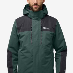 JASPER 3IN1 JKT M - black olive