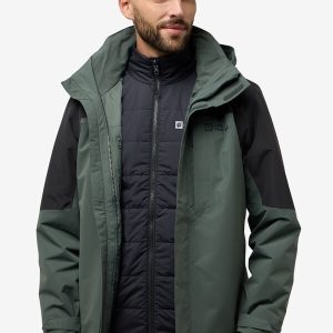 ROMBERG 3IN1 JKT M - slate green